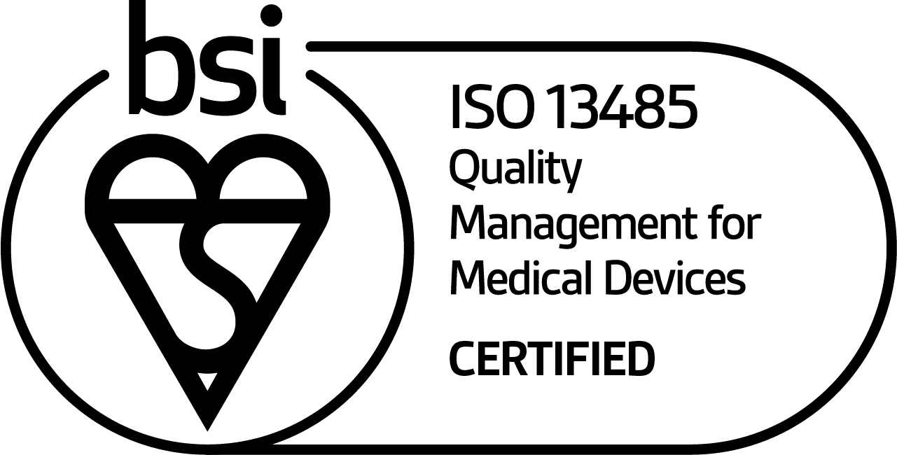 ISO 13485 certified quality management system for medical devices